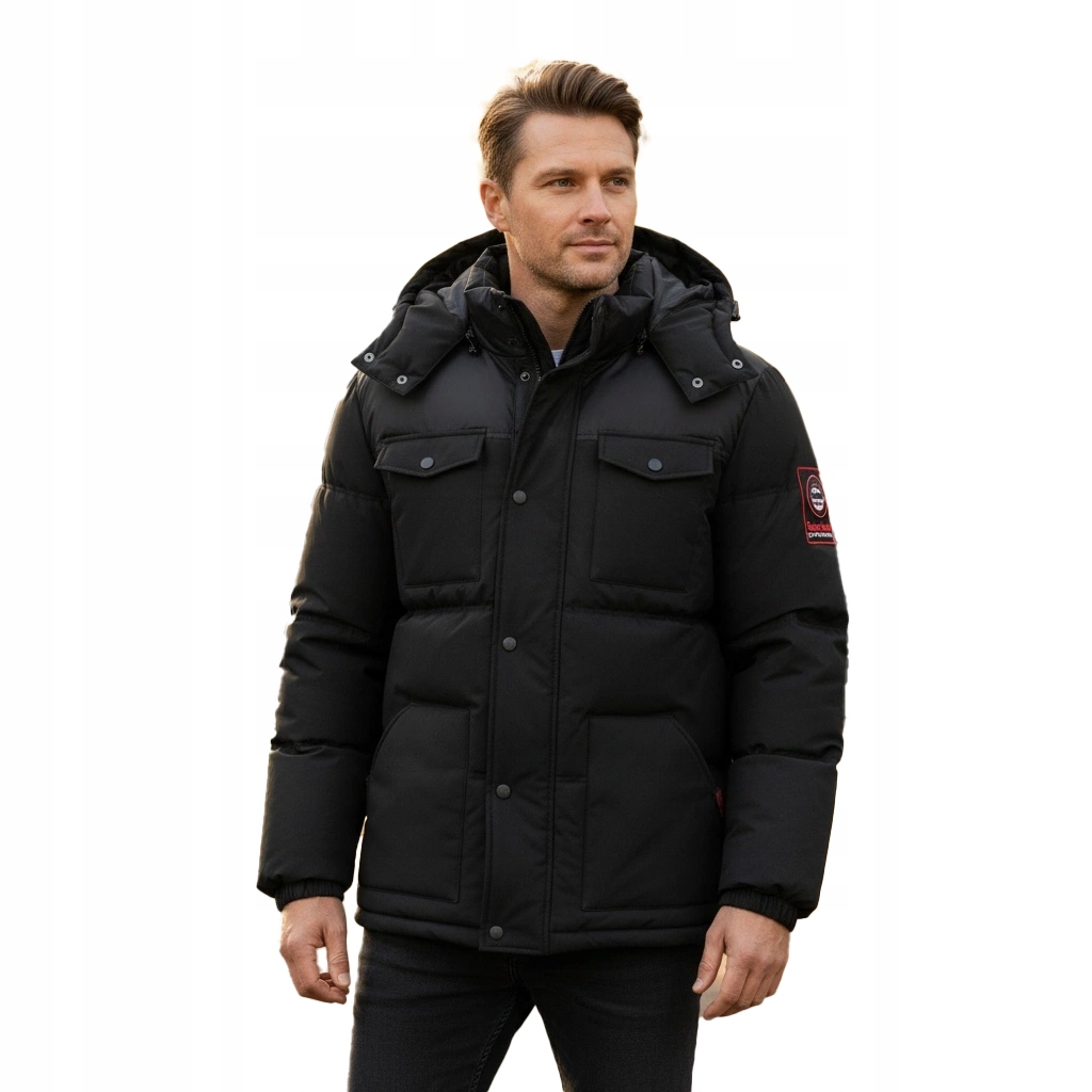 Pánská bunda Geo Norway Bareda prošívaná na jaro, lehká, pohodlná, outdoorová