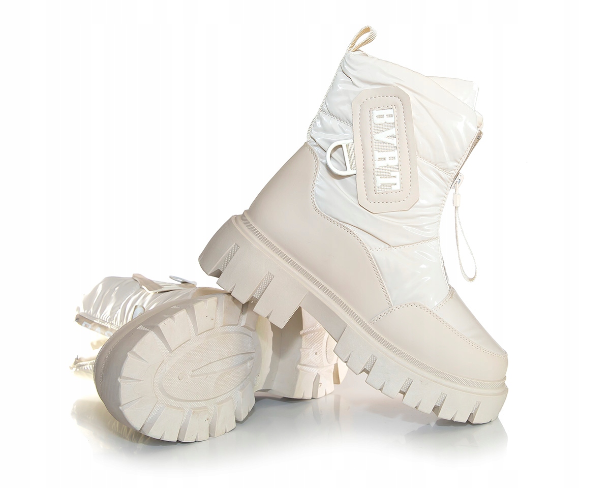 Buty ciepłe Trapery ocieplane Zimowe śniegowce