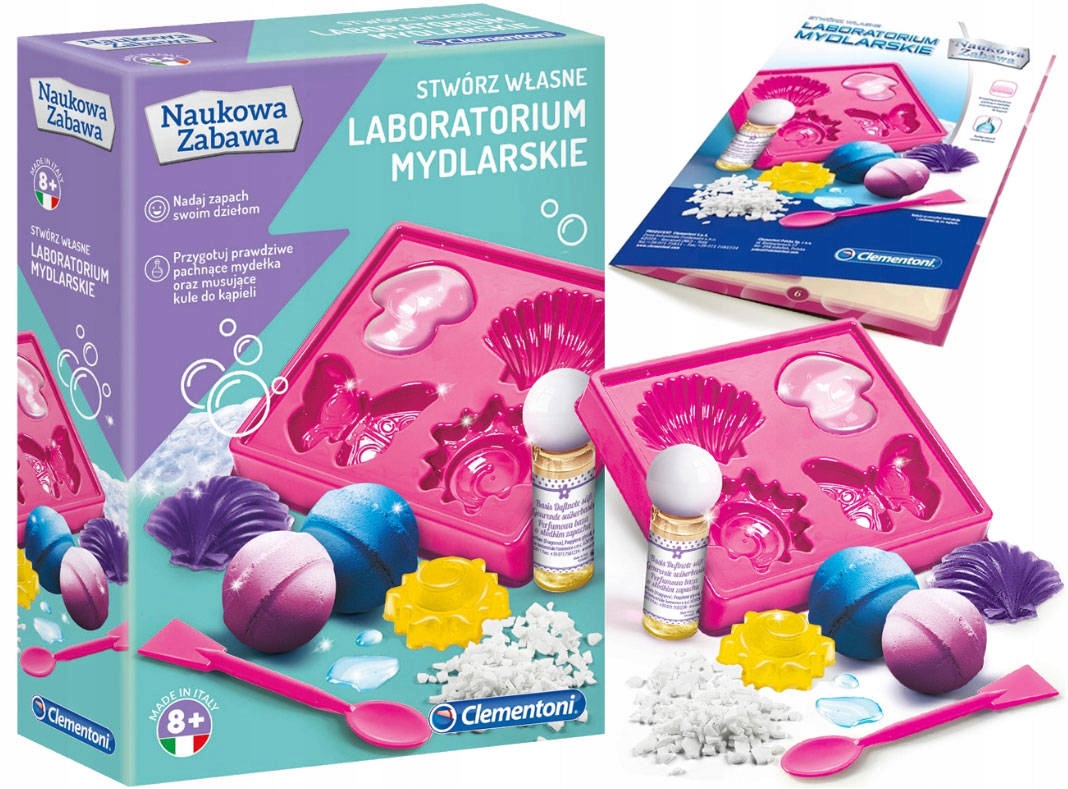

Naukowa Zabawa Laboratorium Mydlarskie Clementoni