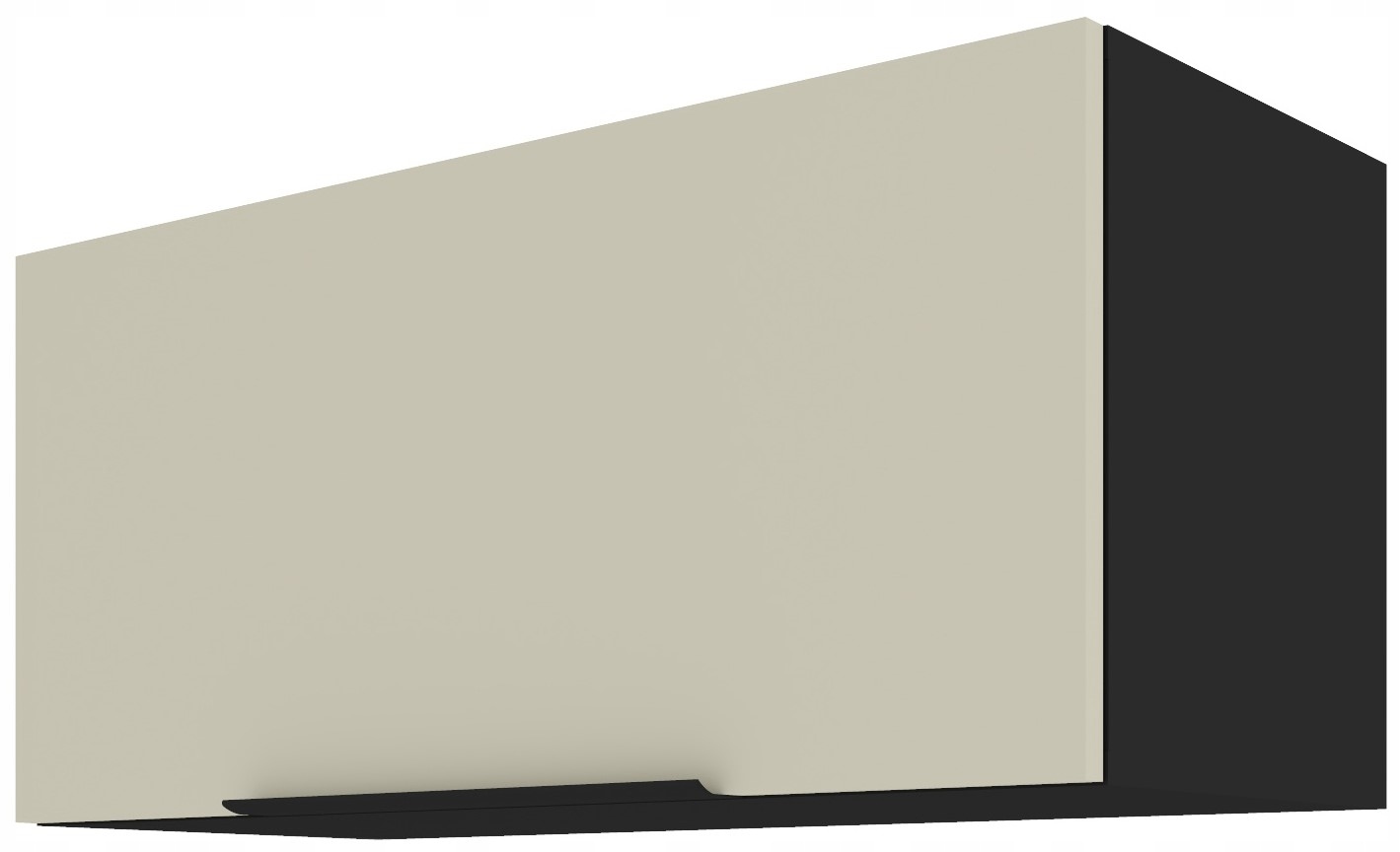 Kuchyňská Skříňka Závěsná Horní Výklopná Digestoř 36 X 80 CM Černá Kašmír