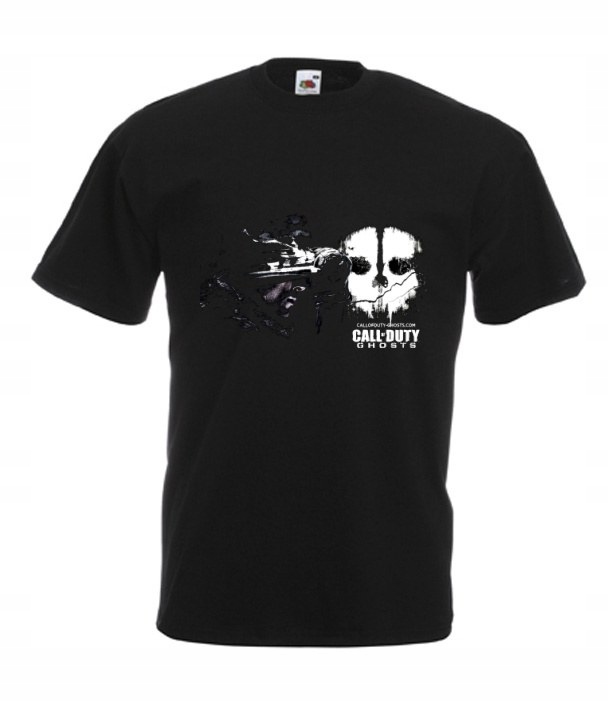 

Koszulka Męska Czarna Call of Duty Wzory
