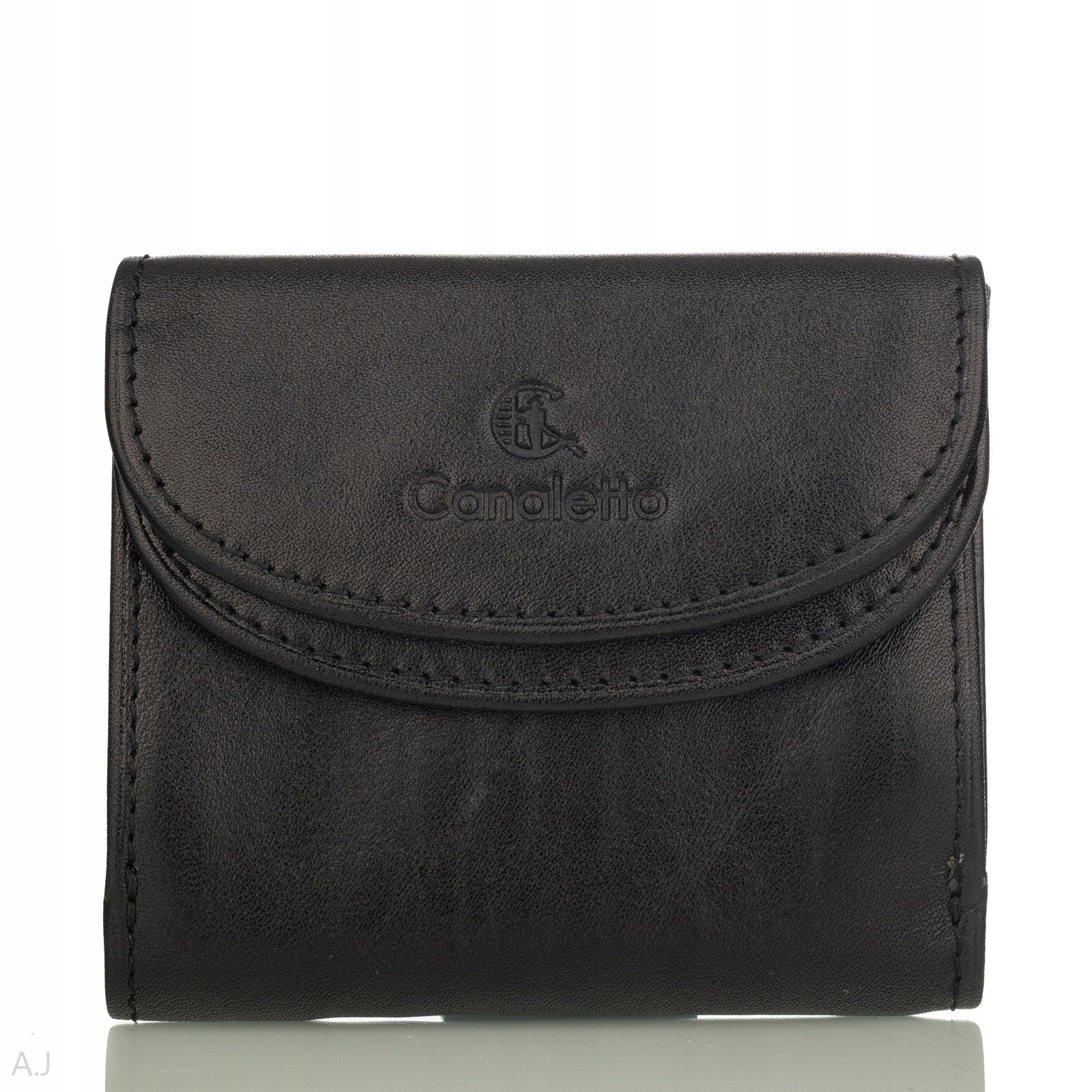 Kožená peněženka elegantní klasická malá unisex polská výroba trvanlivá