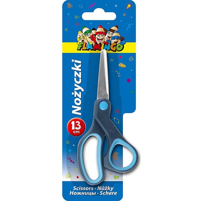 

Nożyczki ergonomiczne 13 cm Flamingo