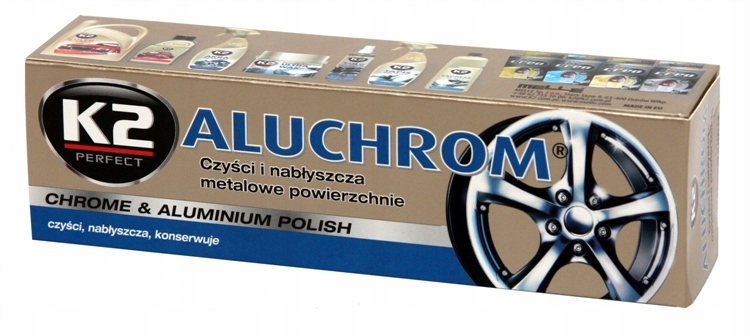 K2 Pasta polerska ALUCHROM do Felg Aluminium Chrom