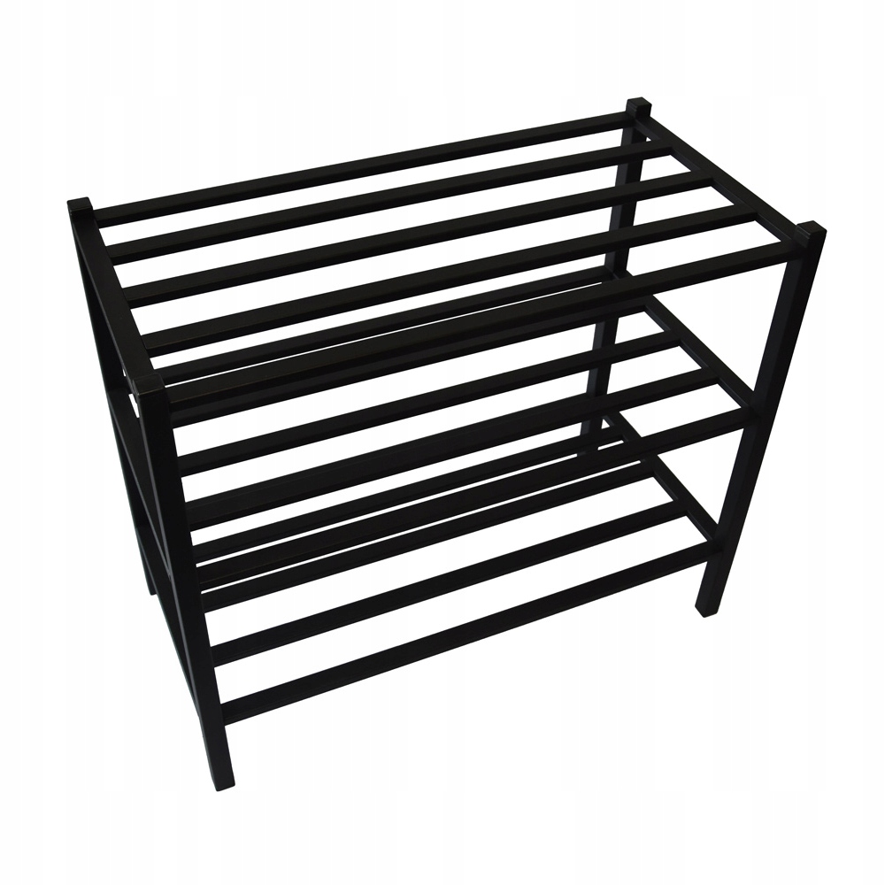 PÓŁKA NA BUTY CZARNA SZAFKA REGAŁ NA OBUWIE LOFT Marka Gramix