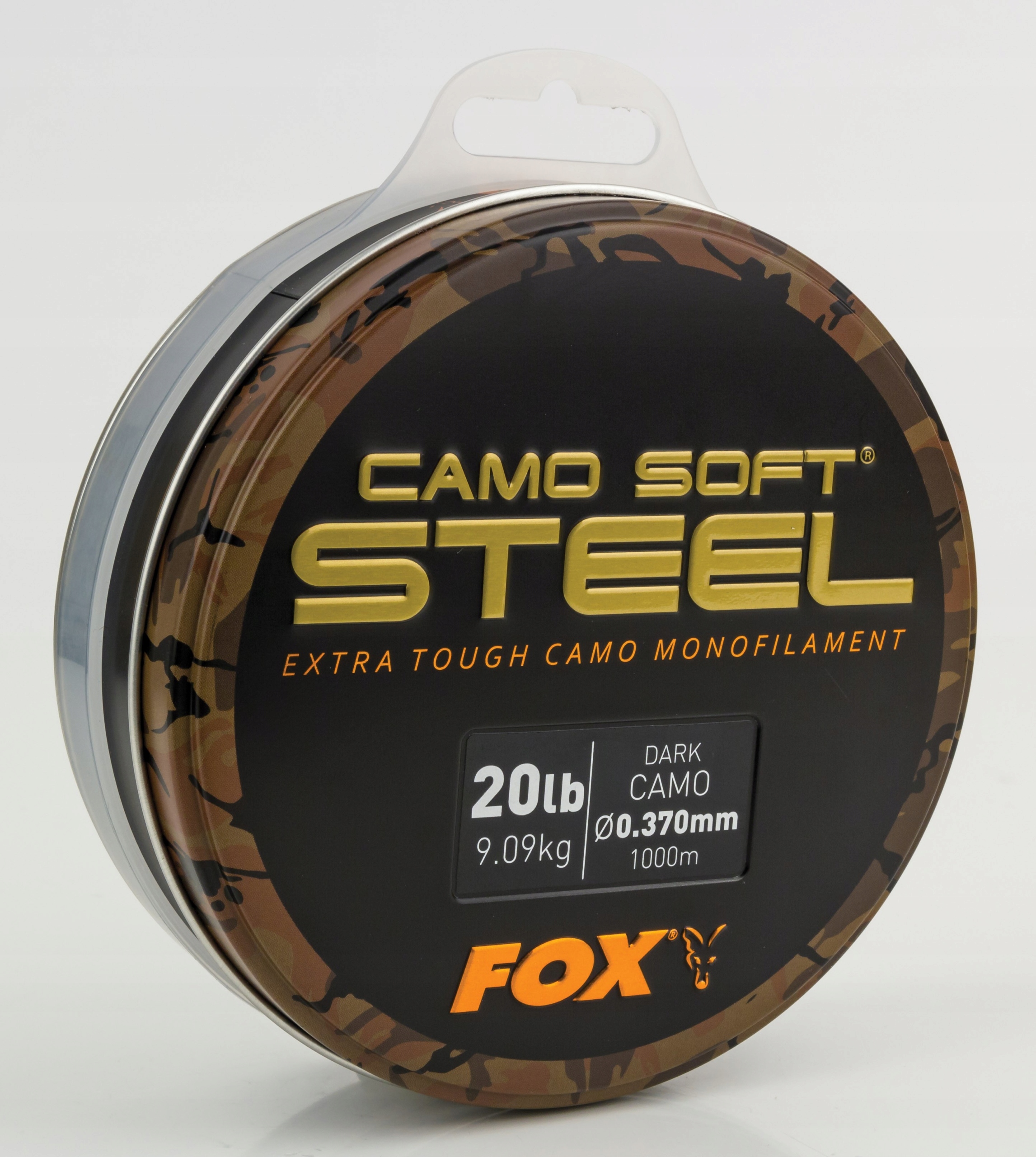 Fox Edges Soft Steel Camo 0,309mm Ciemna żyłka Na Podkład
