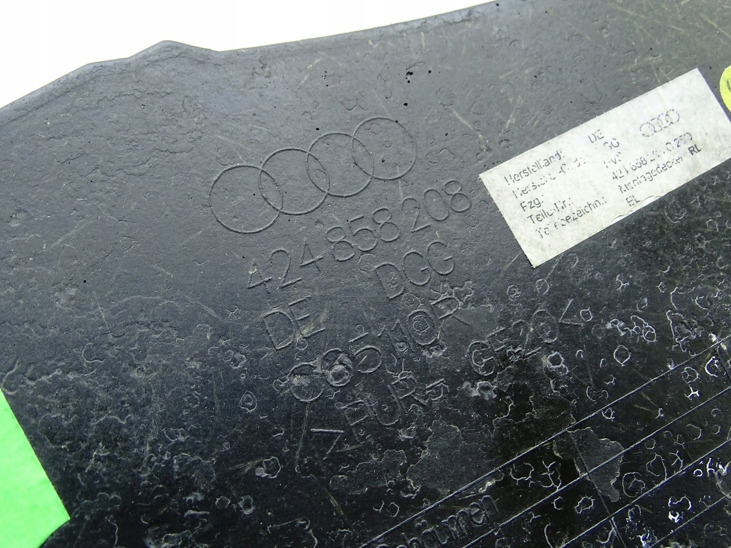 fedél kárpit DESKI táblák AUDI R8 420 07- 424858208