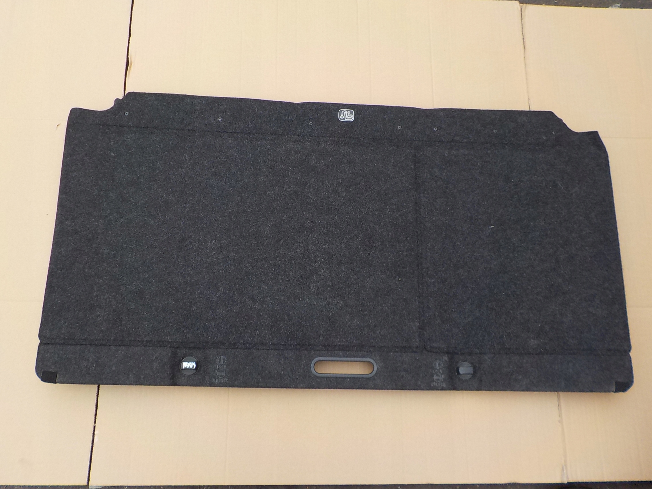 mats floor boot toyota yaris II 5D 2007r