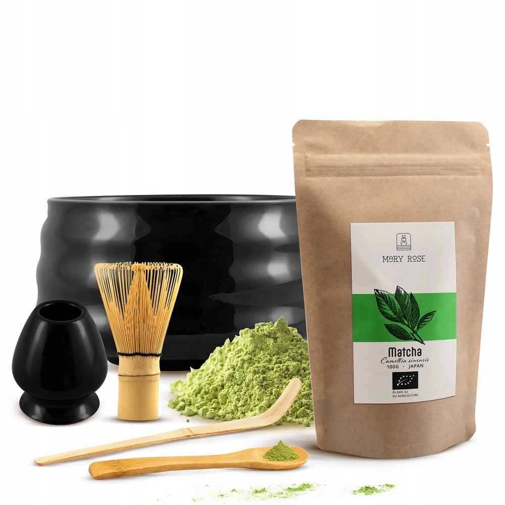 Startovací sada Příslušenství na napařování Matchy Japonská Matcha Bio 100g