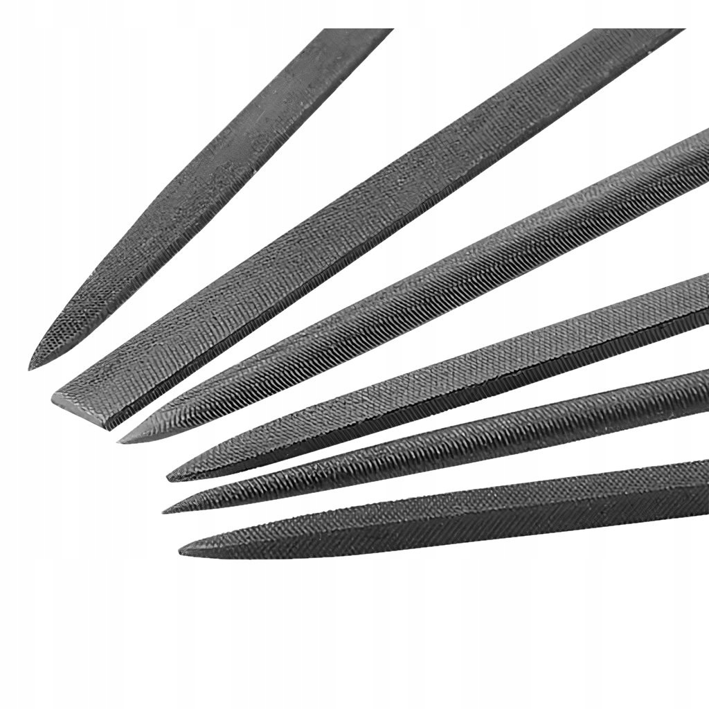 Pilnik zestaw pilników igłowych 6 szt. iglaki igla Marka Meec Tools