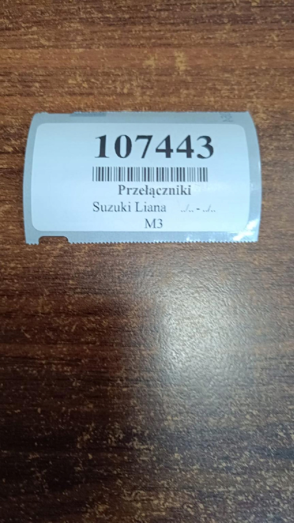 SUZUKI LIANA DEVIO LUCI TERGICRISTALLO TERGI