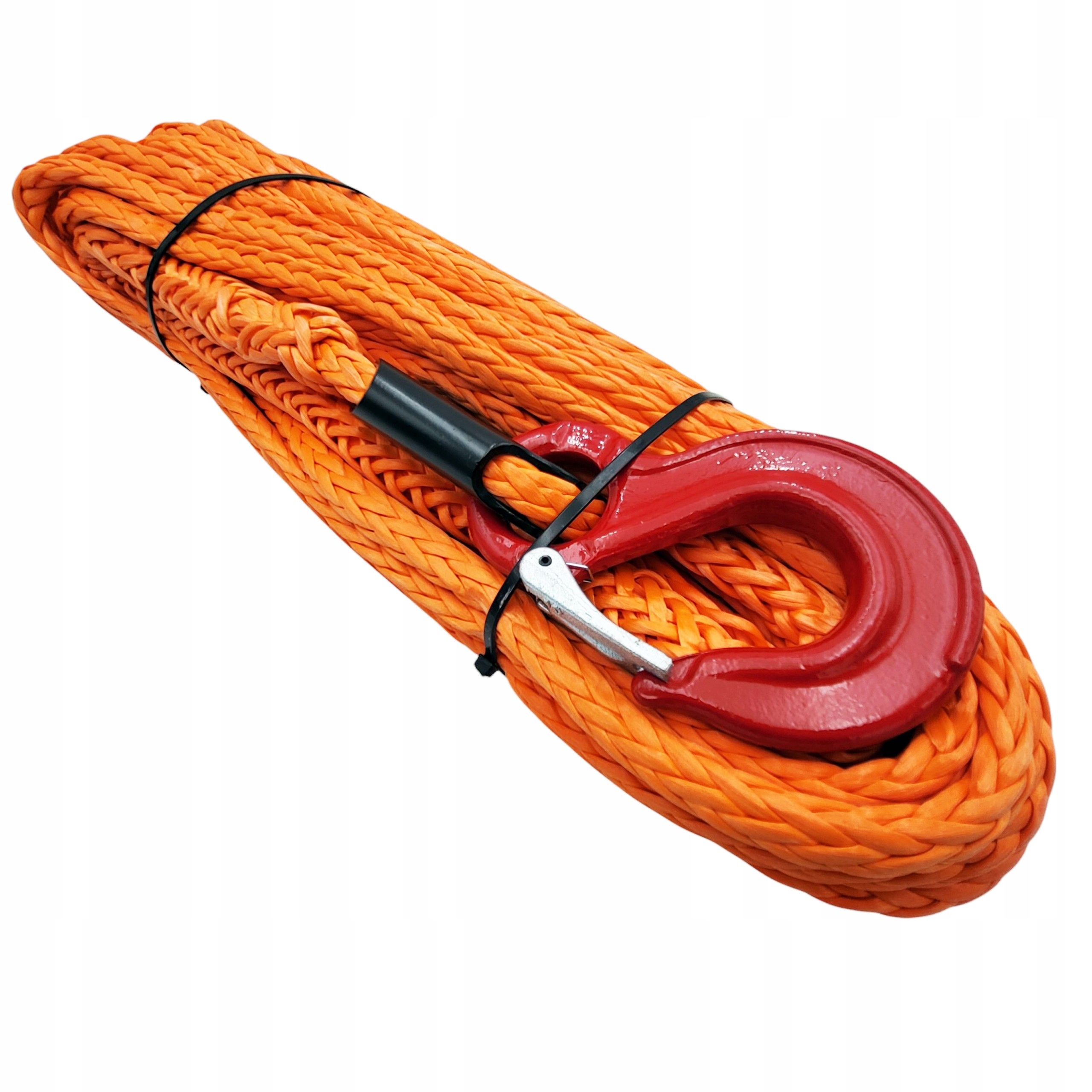 Syntetické lano Gigglepin 12 mm, 45 m s hákom Gigglepin Warn ORE4x4