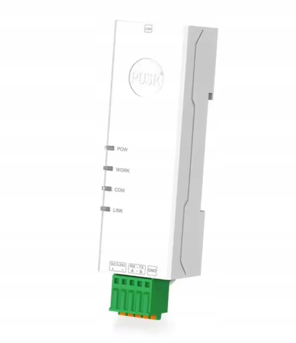 Konwerter RS485 Ethernet ModBus Edge Computing MQTT JSON USR-DR134