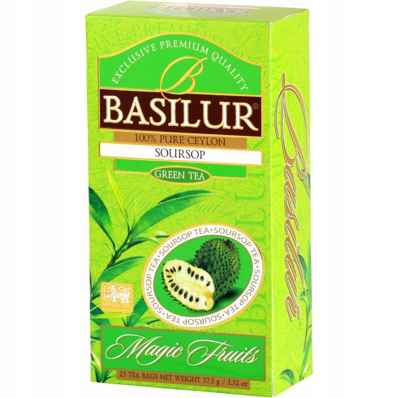 Čaj – Soursop sáček 25 x 1,5 g Basilur