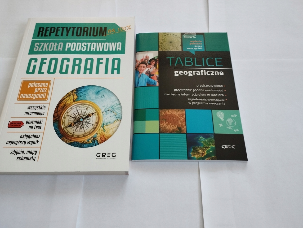 TABLICE + Repetytorium GEOGRAFIA Szkoła Podstawowa