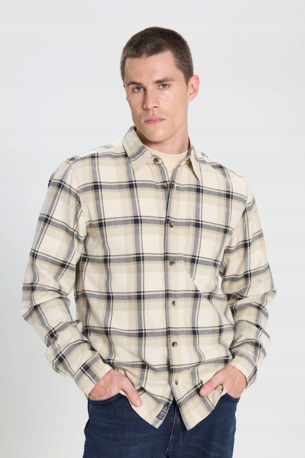 Pánská košile Wrangler Ls Shirt Multi 112388634 L