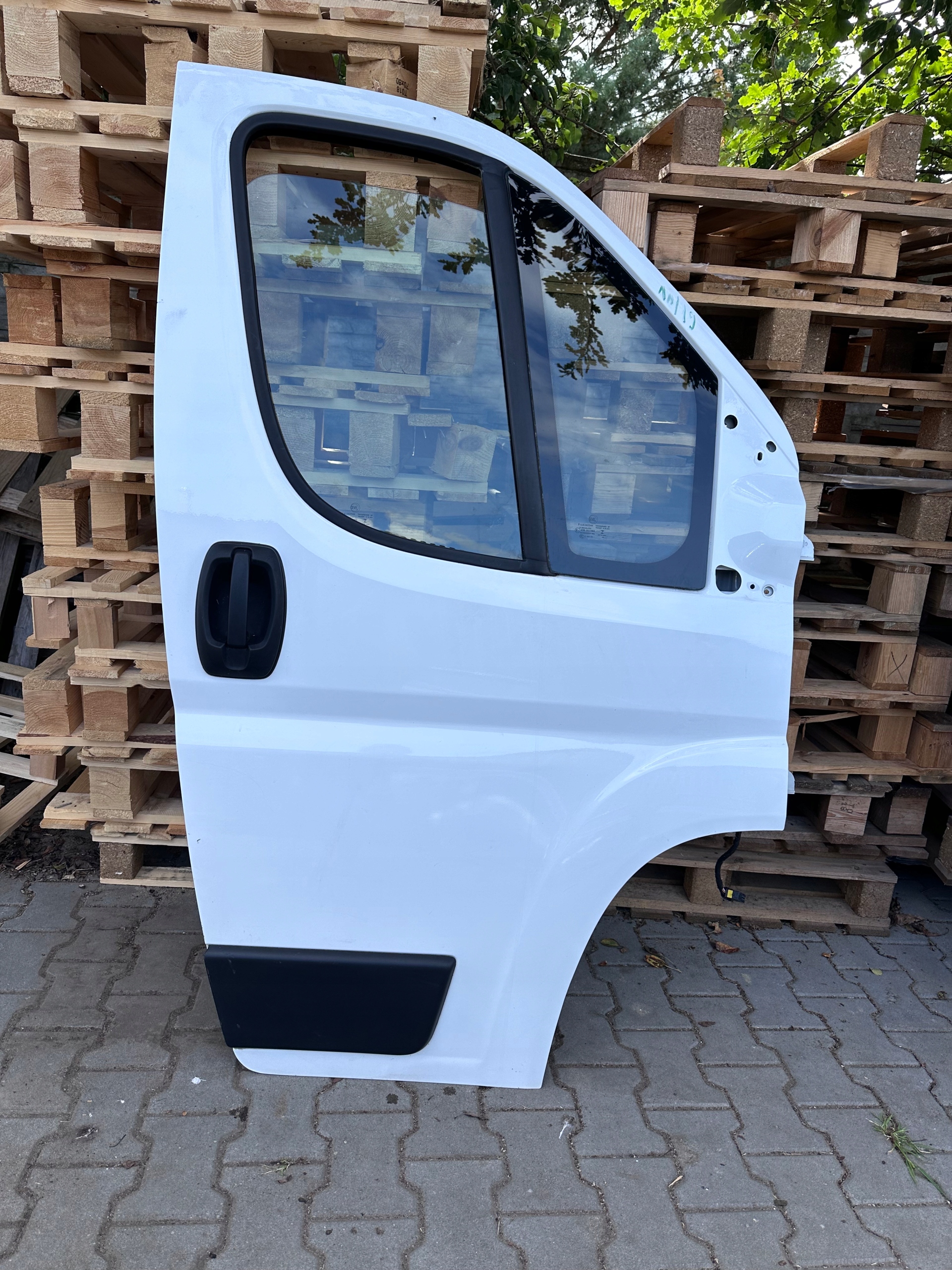 DUCATO III LIFT DRZWI PRAWE PRZEDNIE BIAŁE 2019