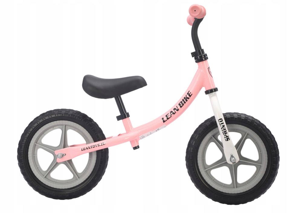 Rower Biegowy Sprinto Rowerek Do Odpychania Różowy Lean Trike