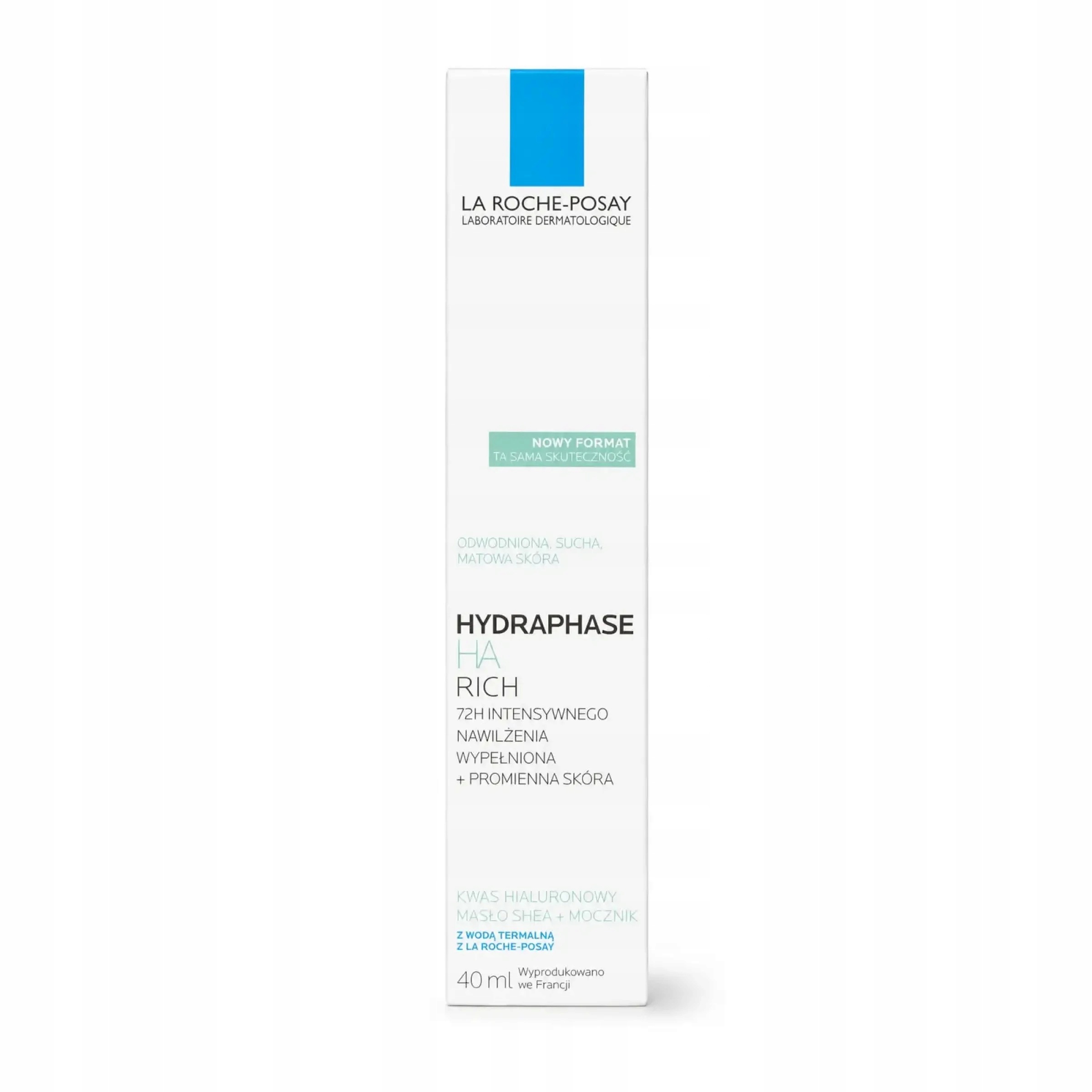 La Roche Posay Hydraphase Ha Rich krem intensywnie nawilżający 40 ml