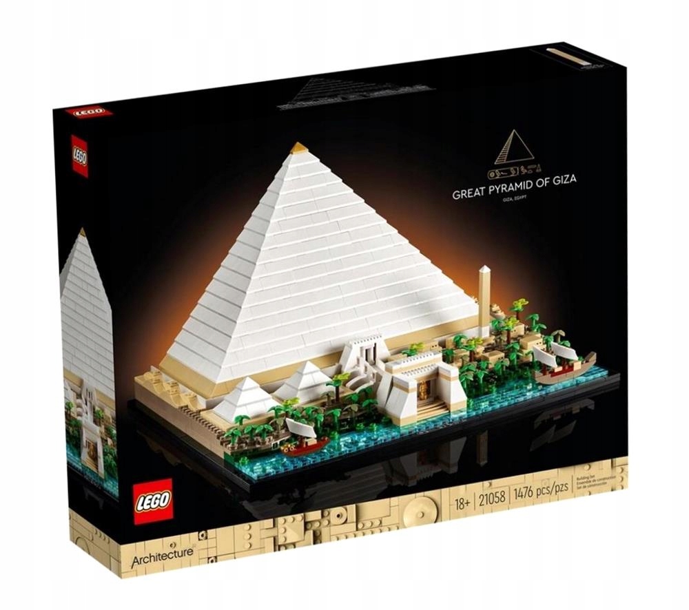 Lego (r) Architecture 21058 Pyramida Cheopsa