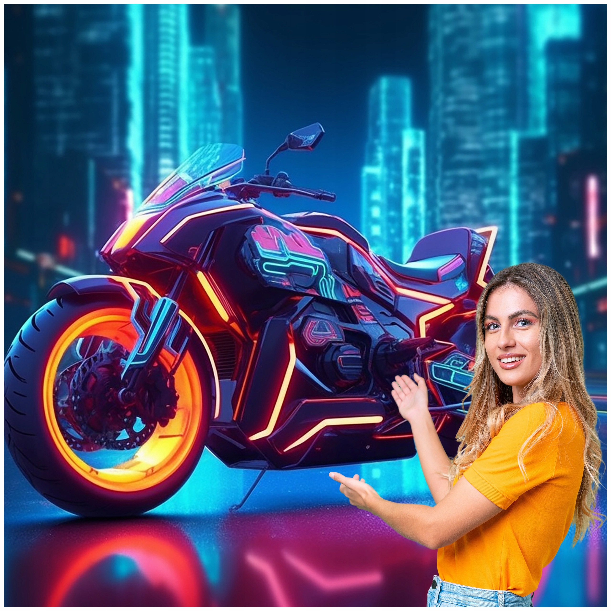 Fototapeta 3D Pro Mládež Auto Motocykl 196x260 DMSM45W