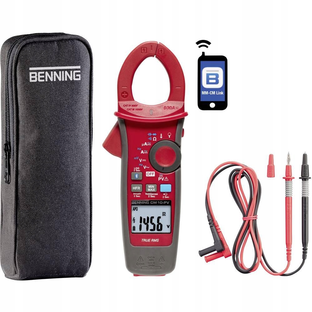 Digitálny kliešťový merač Benning CM 10-1