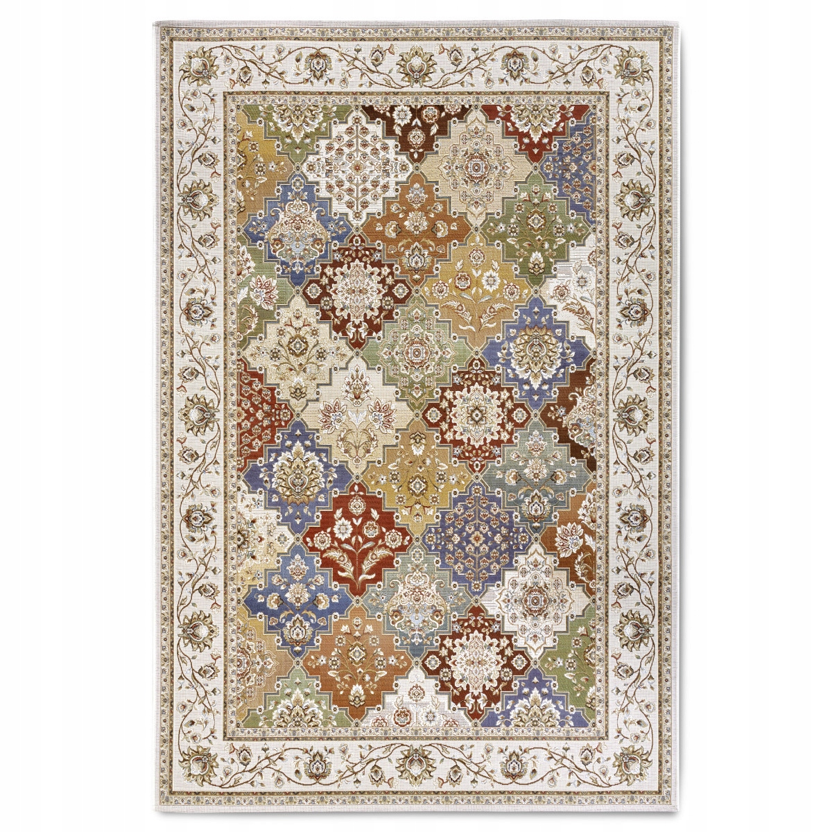 Koberec do obývacího pokoje 160x235 cm, orientální, plochý, vnější a vnitřní povrch