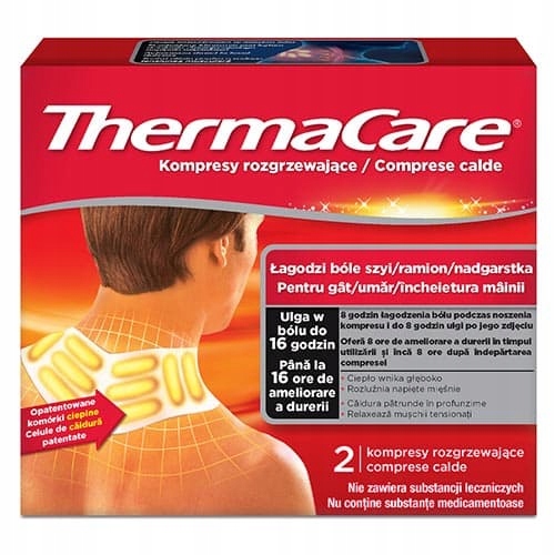 

ThermaCare kompresy rozgrzewające na szyję 2 szt.