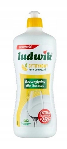 

Ludwik Plyn Do Mycia Naczyn 900G Cytryna
