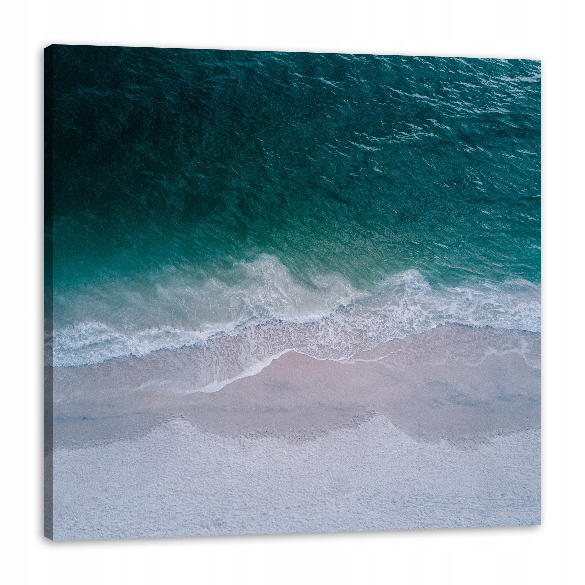 Obraz na plátně Příroda Moře Oceán Vlny Pláž 80x80