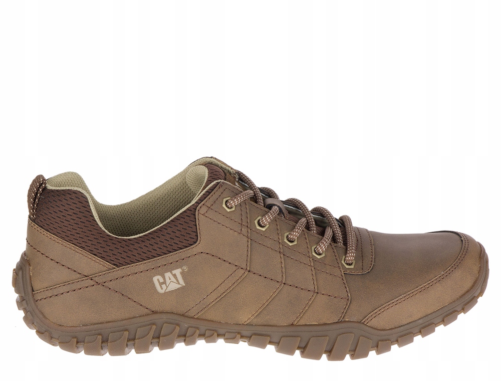 

Buty skórzane męskie brąz Cat Instruct P722311 43