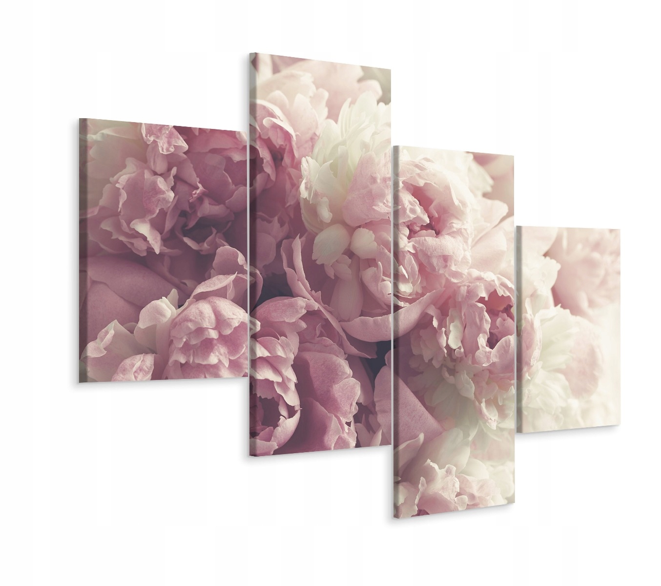 

Obraz 4 Częściowy Kwitnące Peonie Kwiaty 120x75