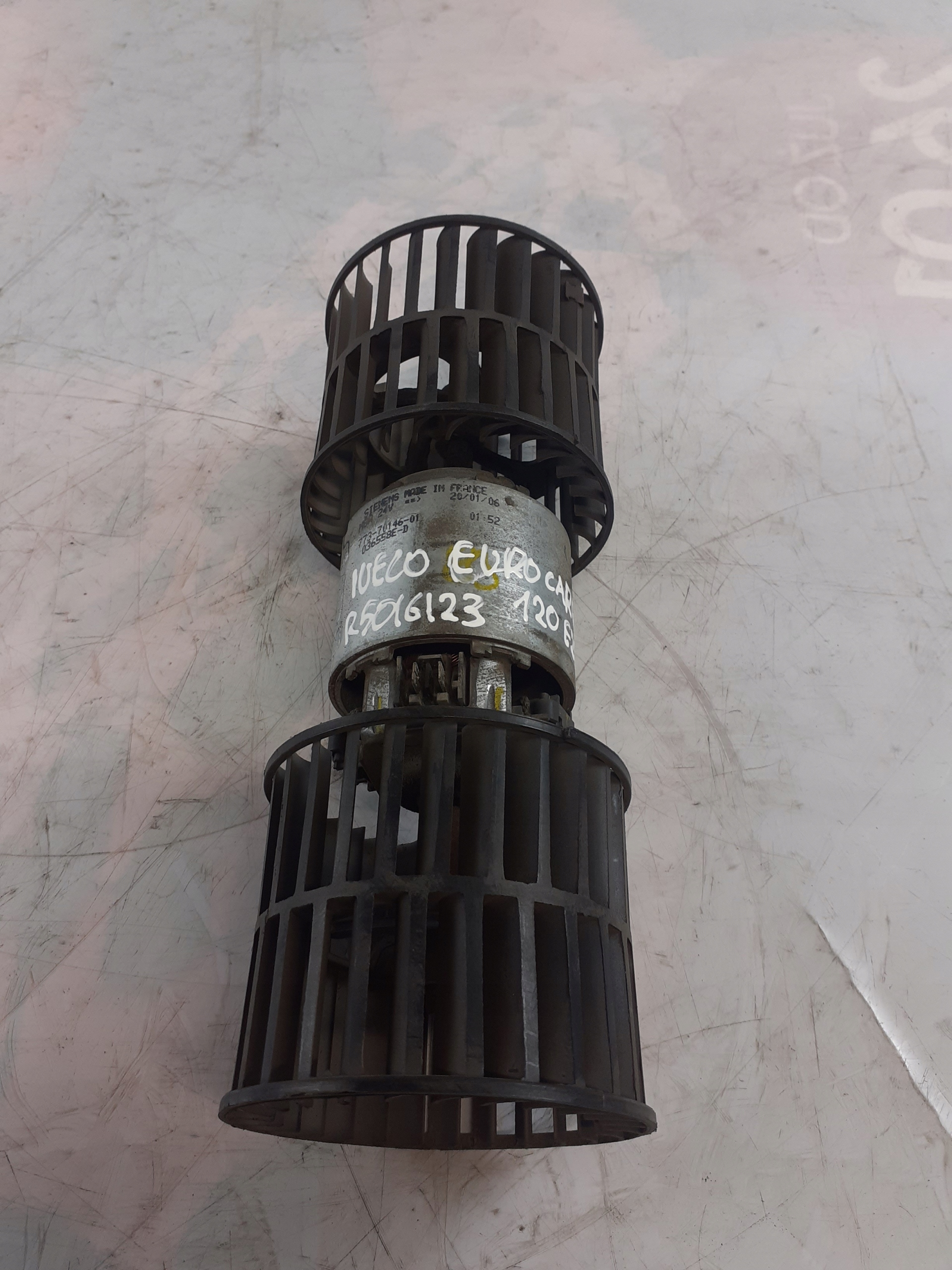 tOPENÍ klími ventilátor Iveco Eurocargo