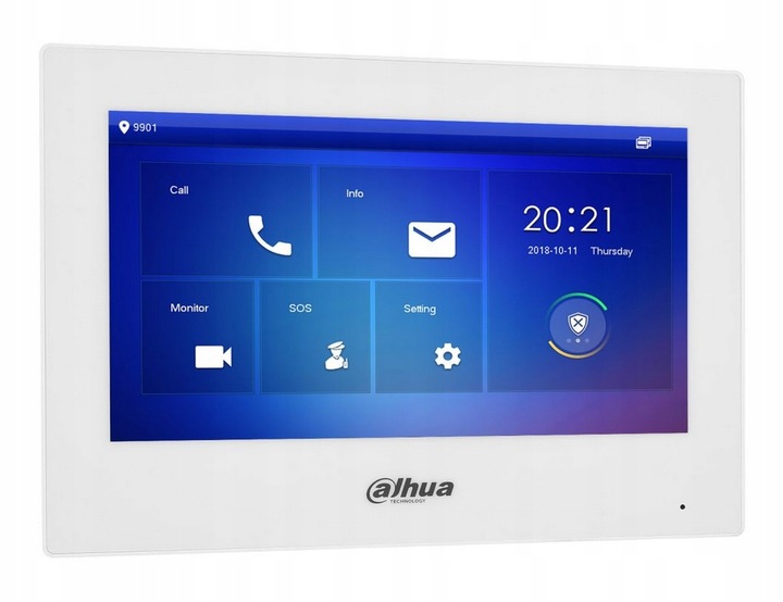 PANEL WEWNĘTRZNY IP DAHUA VTH2621GW-P Biały