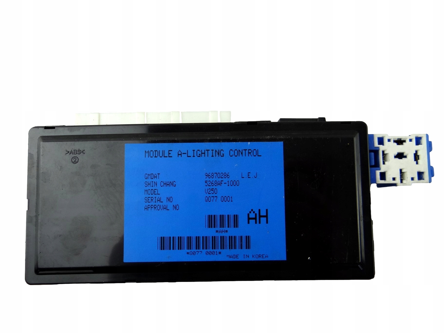 modulo luci CHEVROLET EPICA 96870286