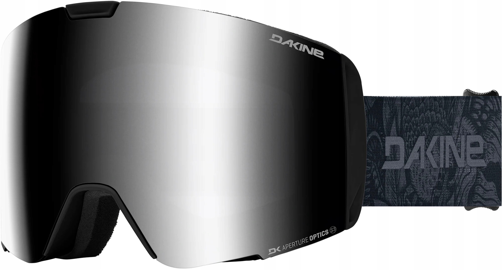 Lyžařské brýle Snowboard Dakine Sector Kingdom Black/Silver Mirror S3