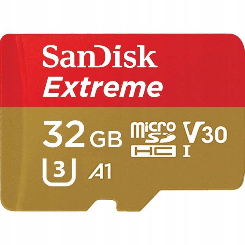 Sandisk 32 GB Micro SD SDHC UHS3 Extreme 100 / 60mbs