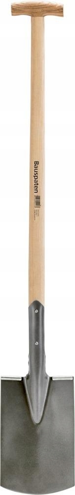 Stavební lopata s dřevěnou násadou 280 x 170 mm