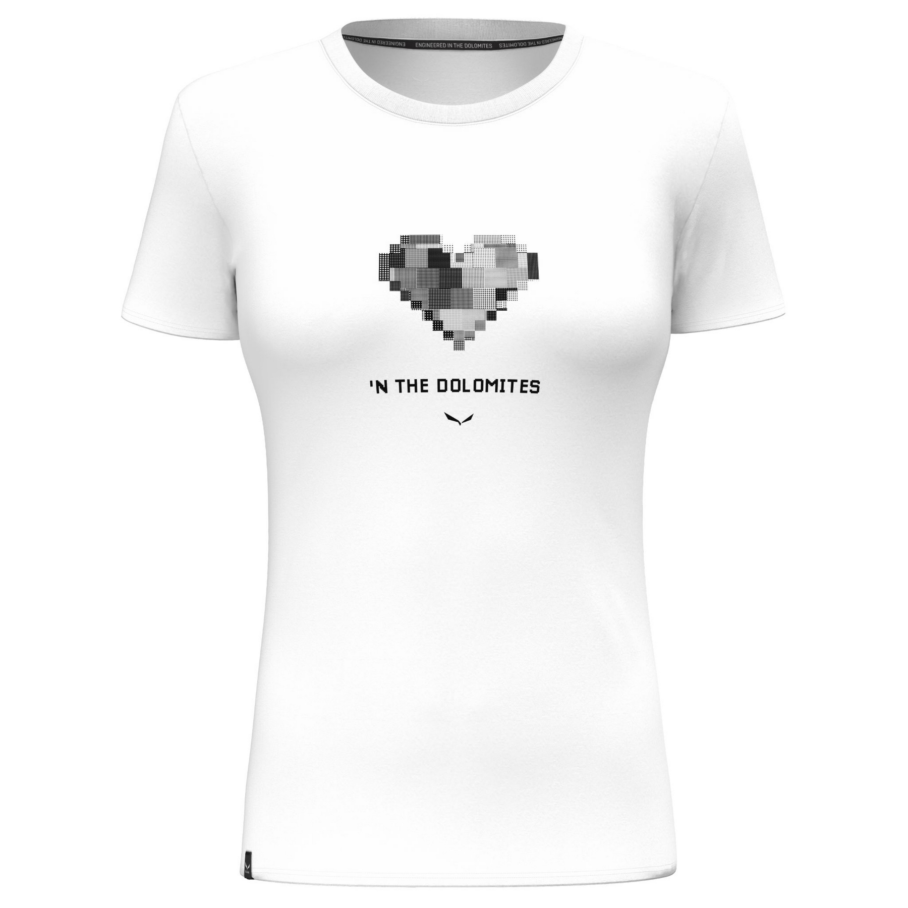 Tričko Salewa Pure Heart Dry bílé 00-0000028638_0010 vel. S