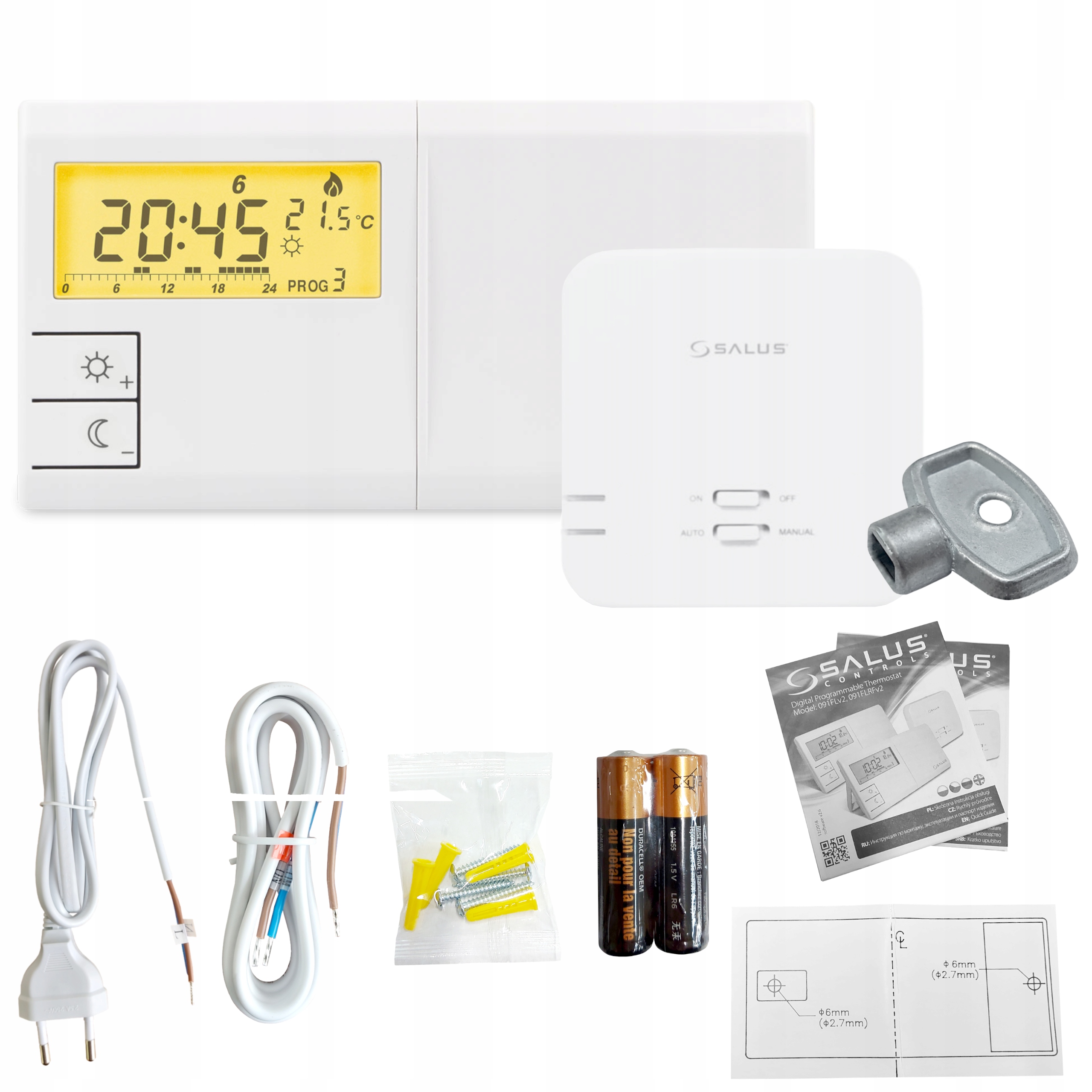 Regulátor 091FLRFV2 Pokojový Bezdrátový 091 Fl/rf