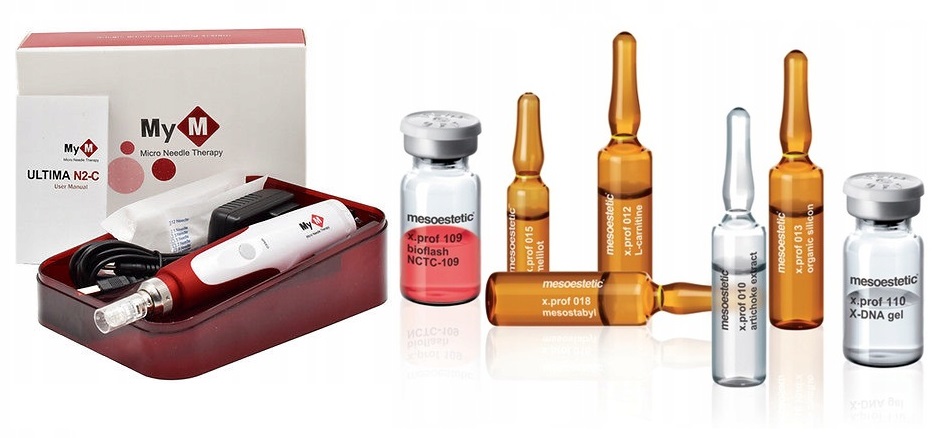 Dermapen MyM Mezoterapia + Ampułka Na Odżywienie