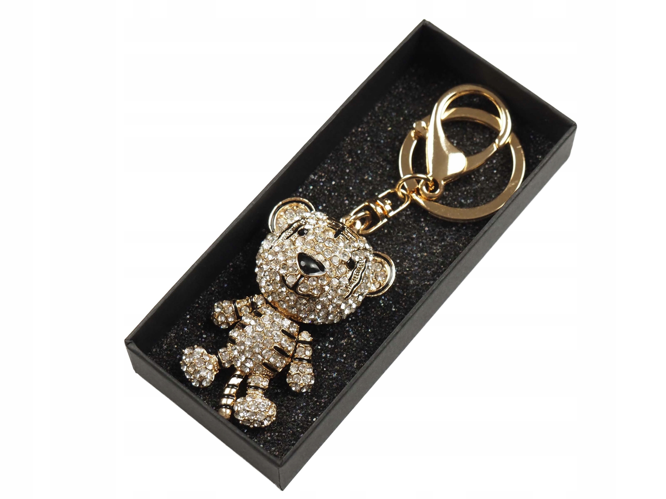 Brelok Breloczek Do Kluczy Złoty MIŚ Do Torebki Model Złoty MIŚ