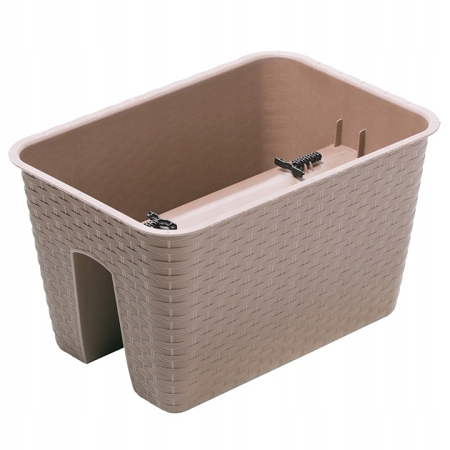 

Doniczka balkonowa na balustradę Mocca DRLB400