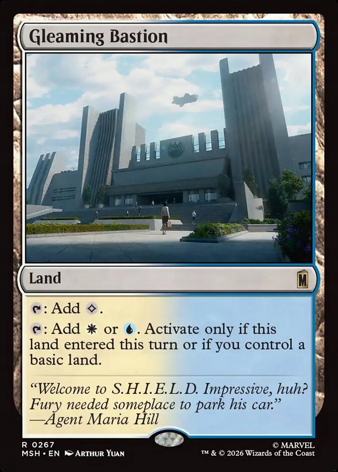 [mtg] Gleaming Bastion (msh)