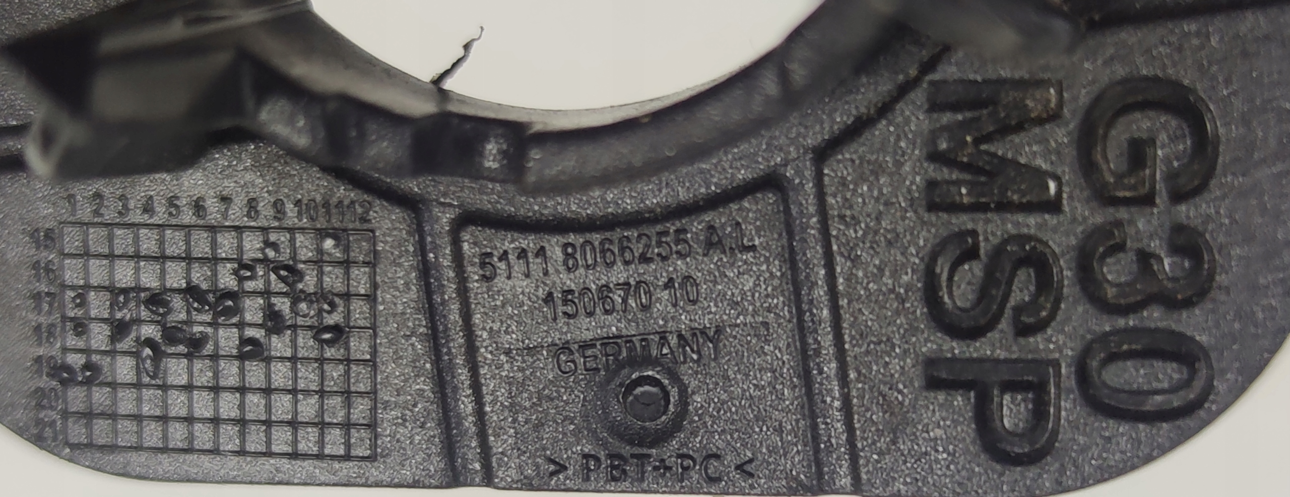 BMW G30 G31 m-packet 6X KOSZYK PDC bracket front