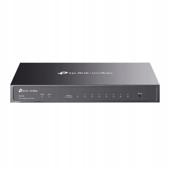 TP-Link Omada switch SG2008 (8xGbE, fanless) SG2008