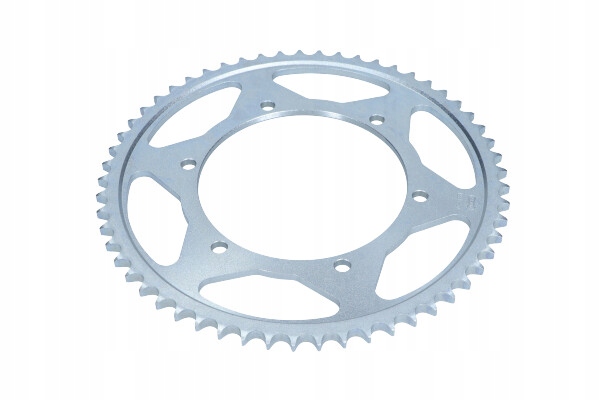 AFAM ZĘBATKA NAPĘDZANA TYŁ MOTO. STALOWA OCYNKOWANA SREBRNA