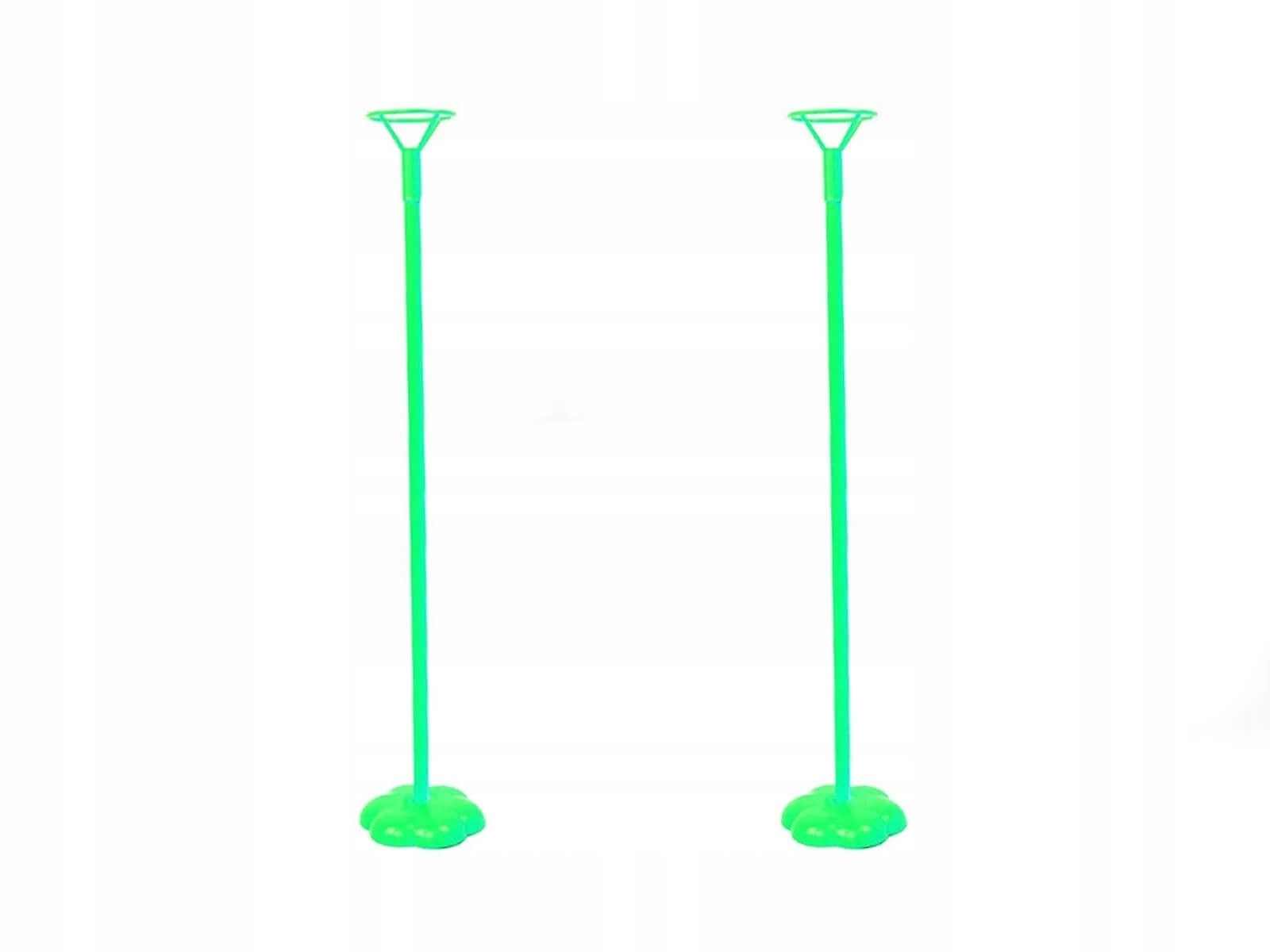 

Stojaki do balonu zielone 40 cm - 2 szt stojak
