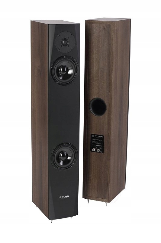 Pylon Sapphire 23 Sloupky do obývacího pokoje 80W Rms Ořech