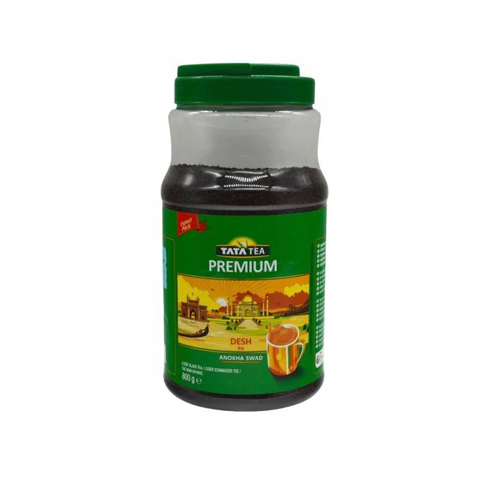 Čaj černý granulovaný Premium Jar Tata Tea 800 g